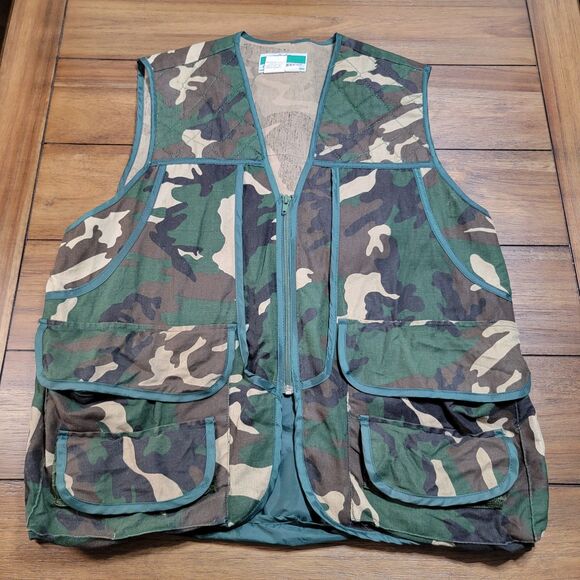 Game Winner Sportswear Camo Hunting Vest - Size Medium 38/40 - Picture 5 of 7